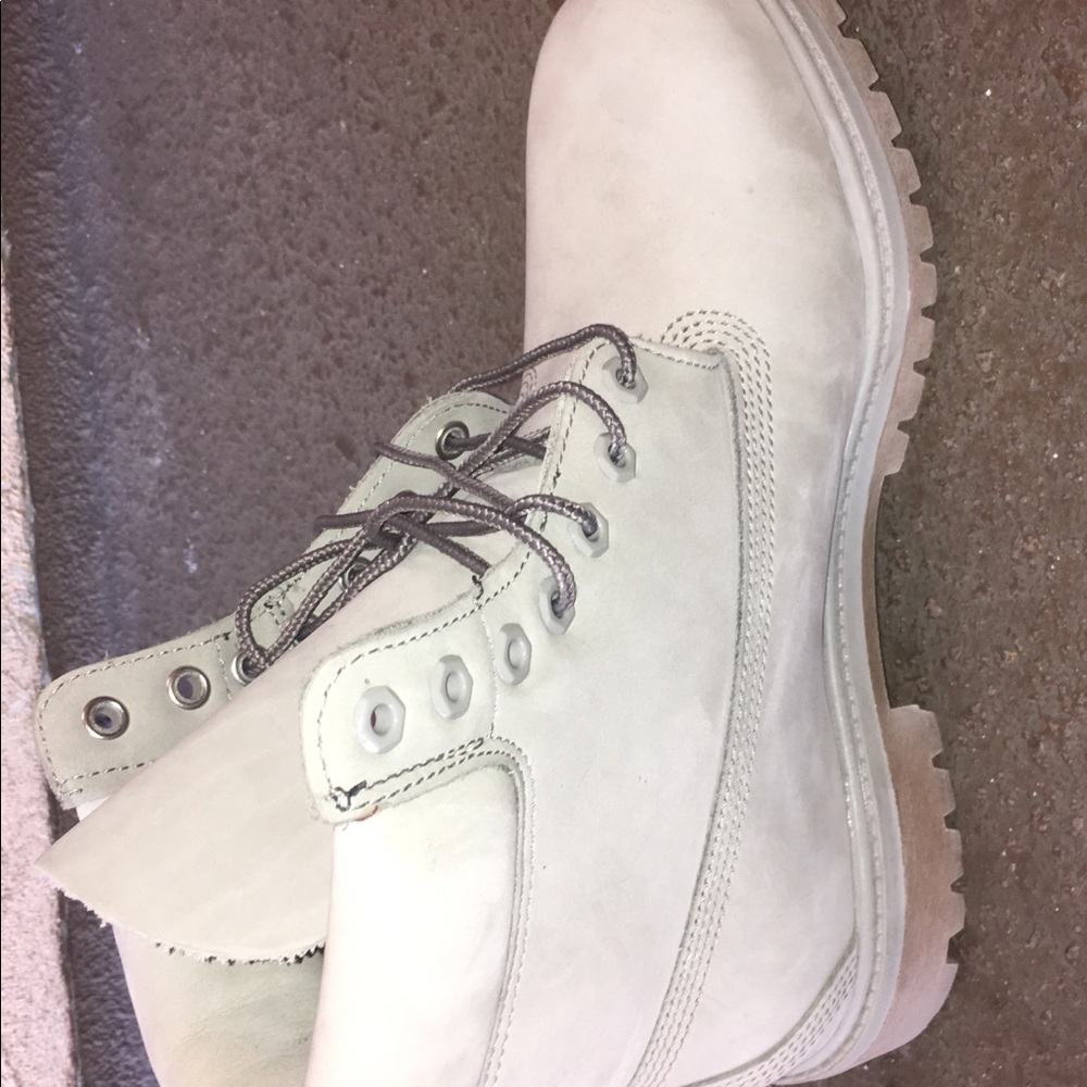 Grey waterproof timberland boots - Picture 5 of 5